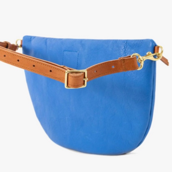 Clare V Grande Fanny in Rare Cobalt Blue Excellent! - Picture 5 of 12